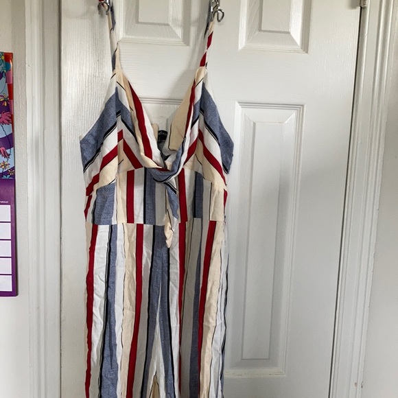 Sweet Rain Pants - Striped Jumpsuit